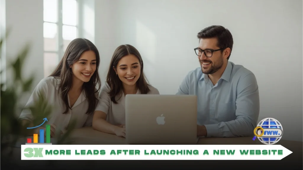 3x More Leads After Launching a New Website