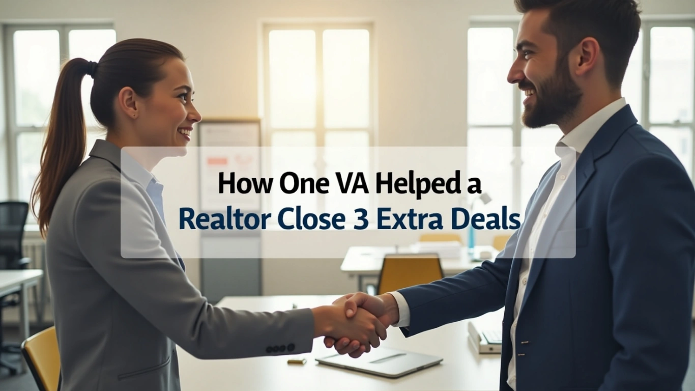 Real estate agent and VA working together — Aurora Nexus success story