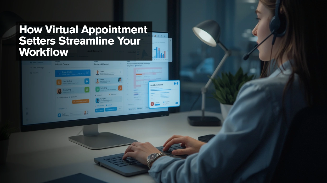 How Virtual Appointment Setters Streamline Your Workflow