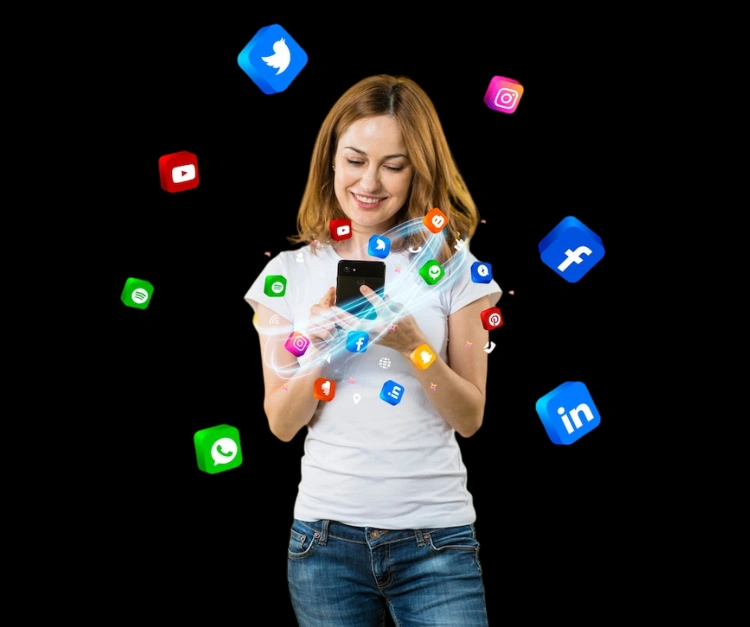 Social Media Management Page