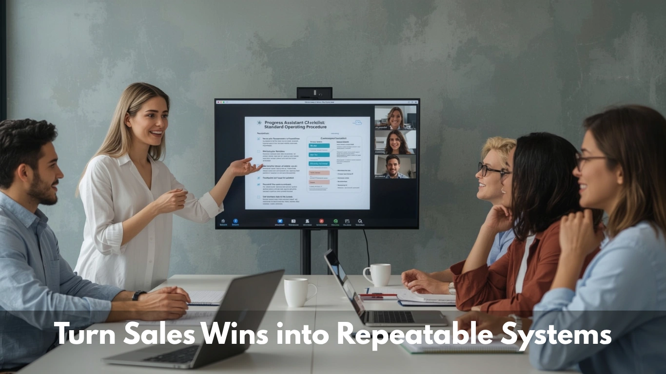 Turn Sales Wins into Repeatable Systems