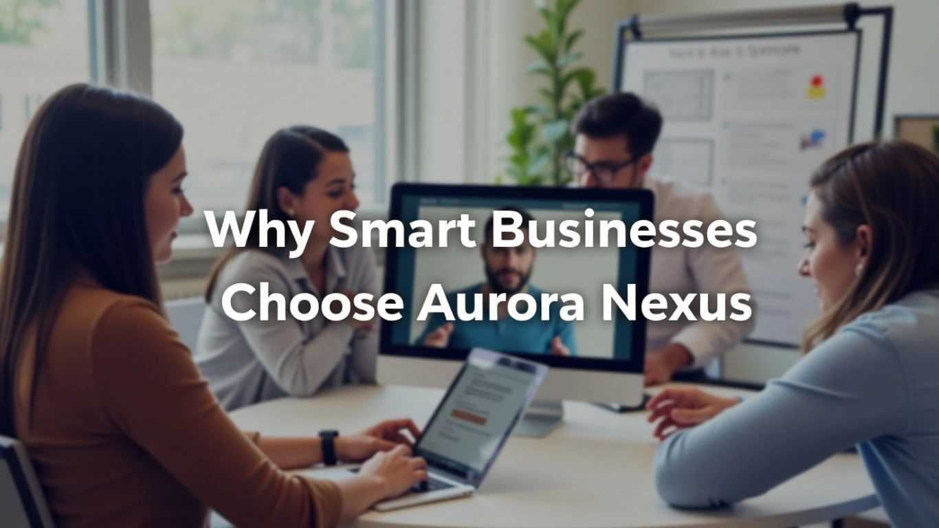 Aurora Nexus virtual assistant team using productivity tools