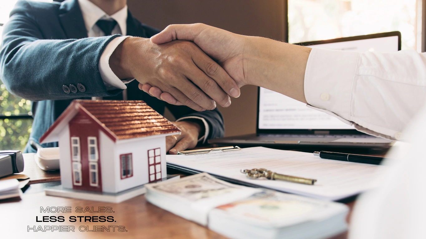 real estate handshake client