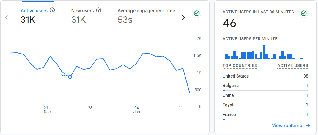 Google Search Results Page