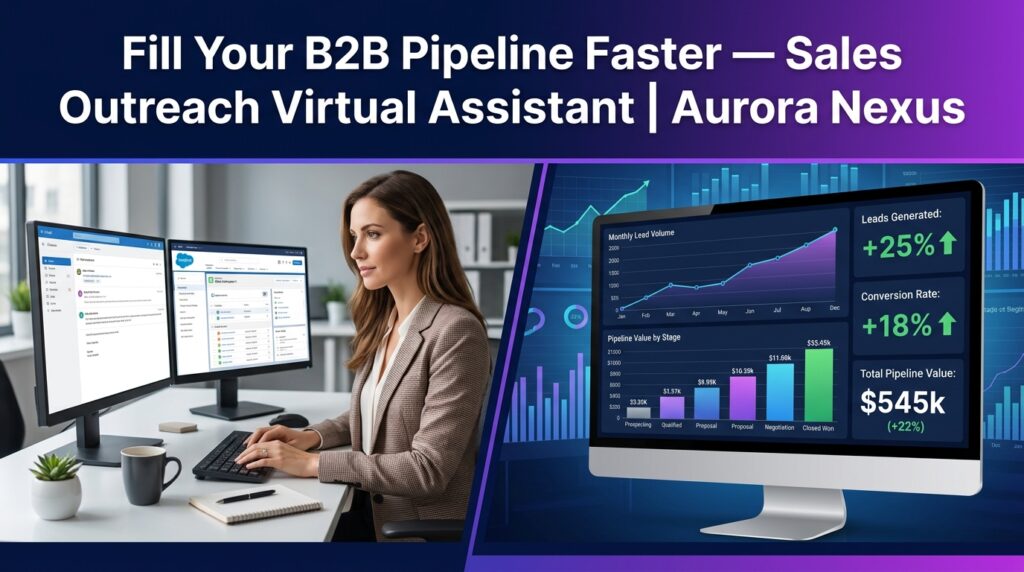 How a Sales Outreach Virtual Assistant Can Fill Your B2B Pipeline Faster in 2026